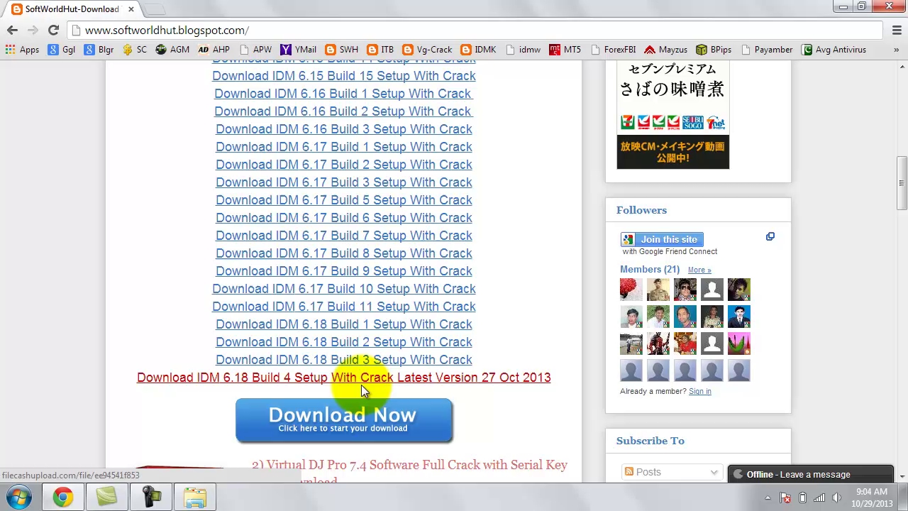 idm manager incress the number of downloads at once